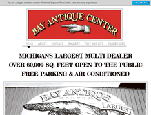 Tablet Screenshot of bayantiquectr.com